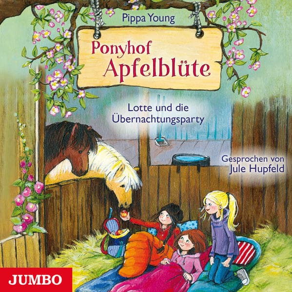Ponyhof Apfelblüte - Lotte und die Übernachtungsparty,1 Audio-CD
