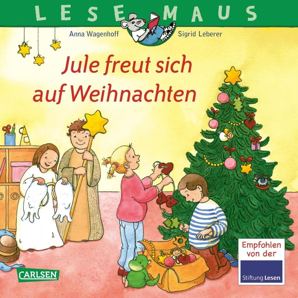 LESEMAUS 161: Jule freut sich auf Weihnachten