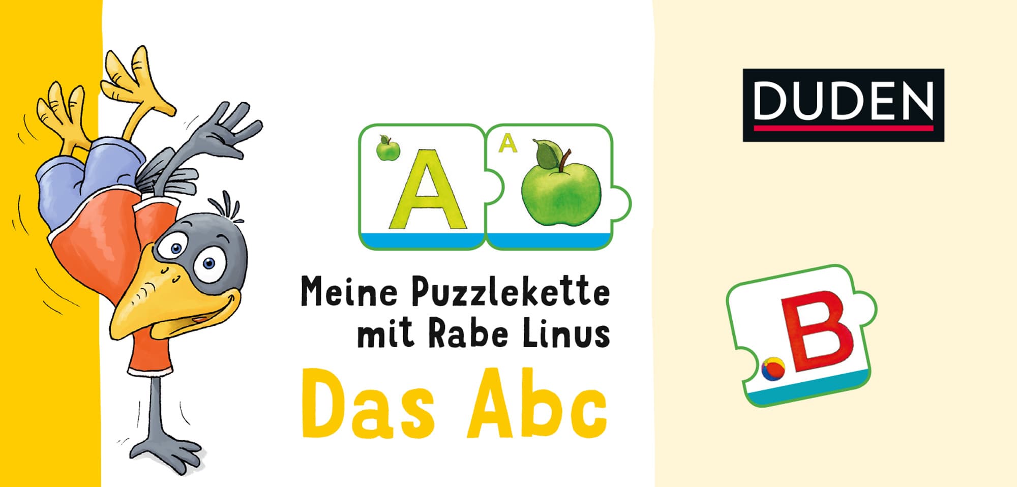 Duden: Meine Puzzlekette mit Rabe Linus - Das Abc