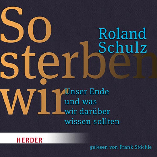 So sterben wir,1 Audio-CD, MP3 Format