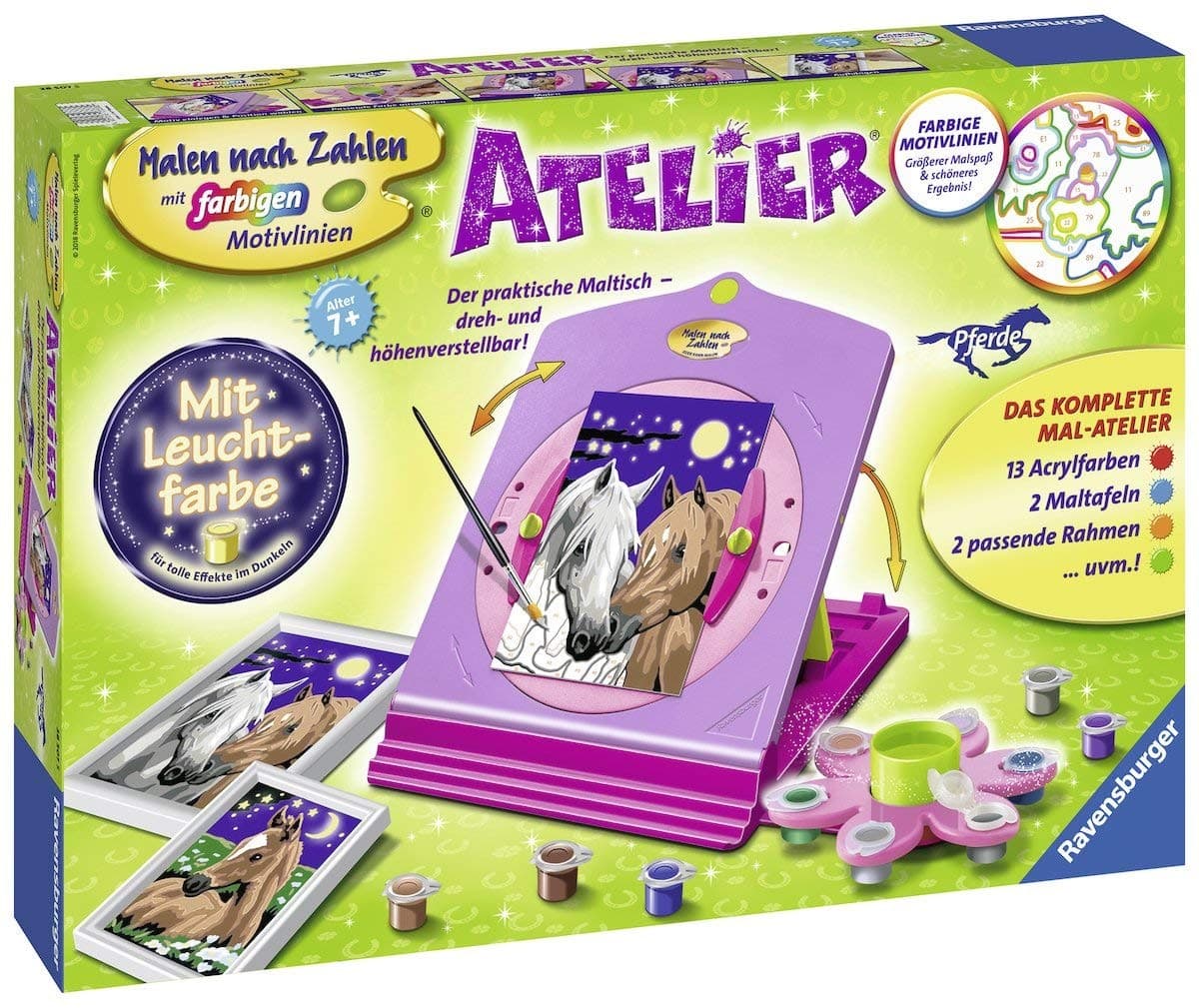Ravensburger - Malen nach Zahlen - Atelier Pferde