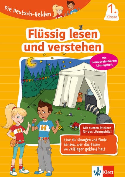 Die Deutsch-Helden Flüssig lesen und verstehen 1. Klasse
