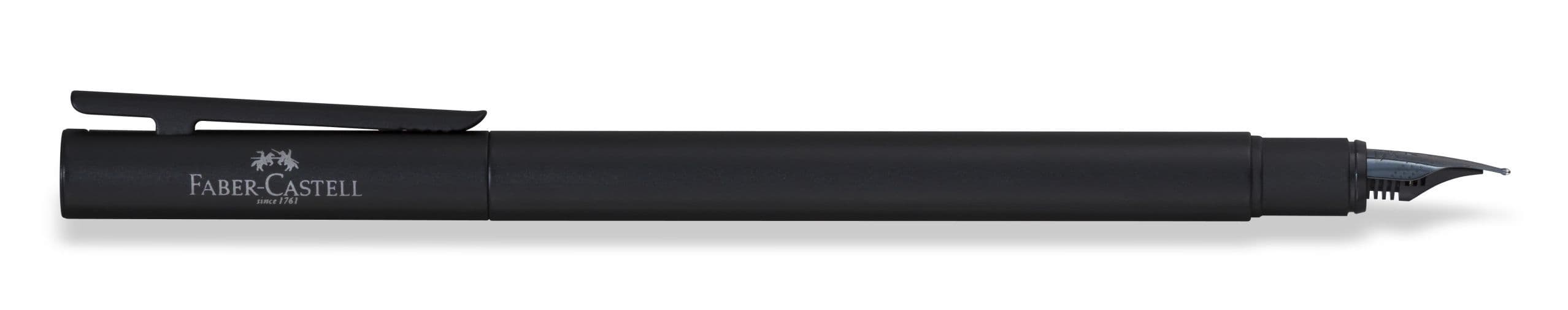 Faber-Castell Füller Neo Slim Metall Schwarz, schwarz, B