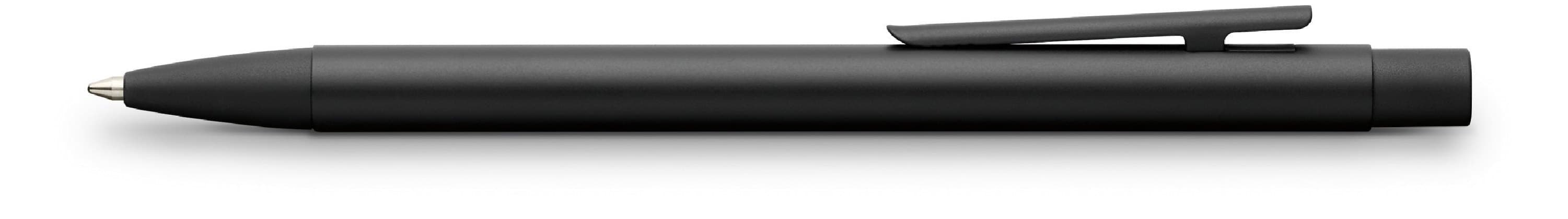 Faber-Castell Kugelschreiber Neo Slim Metall Schwarz, schwarz