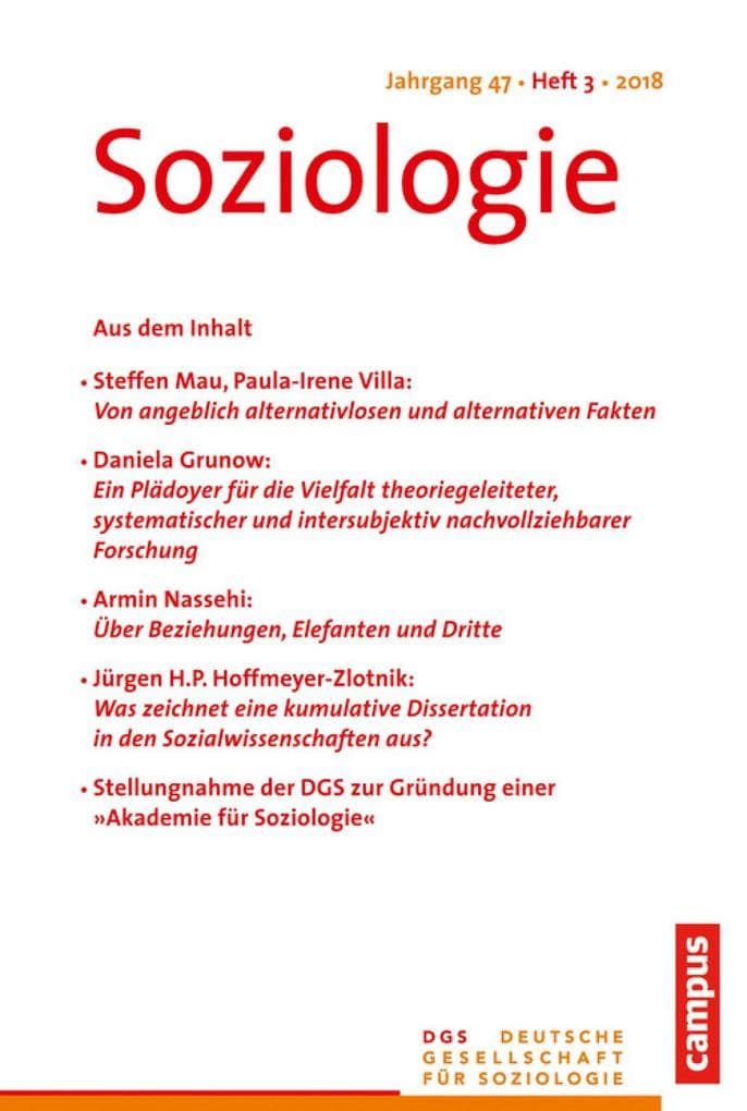 Soziologie 4.2018