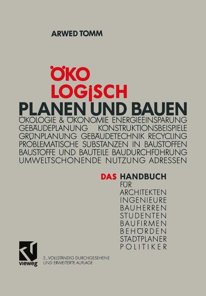 Ökologisch Planen und Bauen