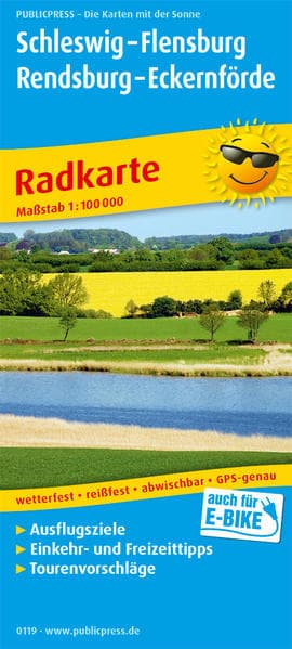 Schleswig - Flensburg - Rendsburg - Eckernförde 1:100 000