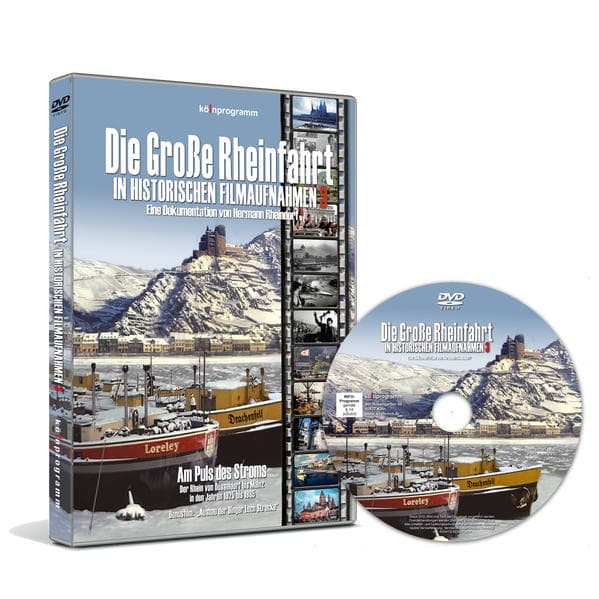 Die große Rheinfahrt in historischen Filmaufnahmen.Tl.3,1 DVD-Video