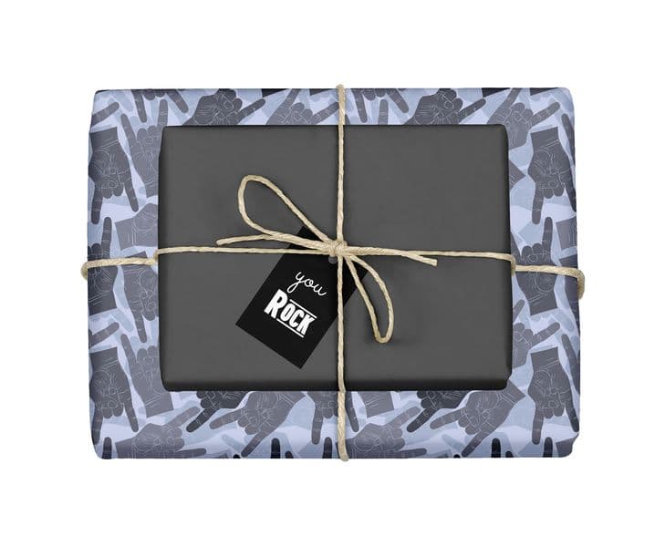 Geschenkpapier-Set You Rock