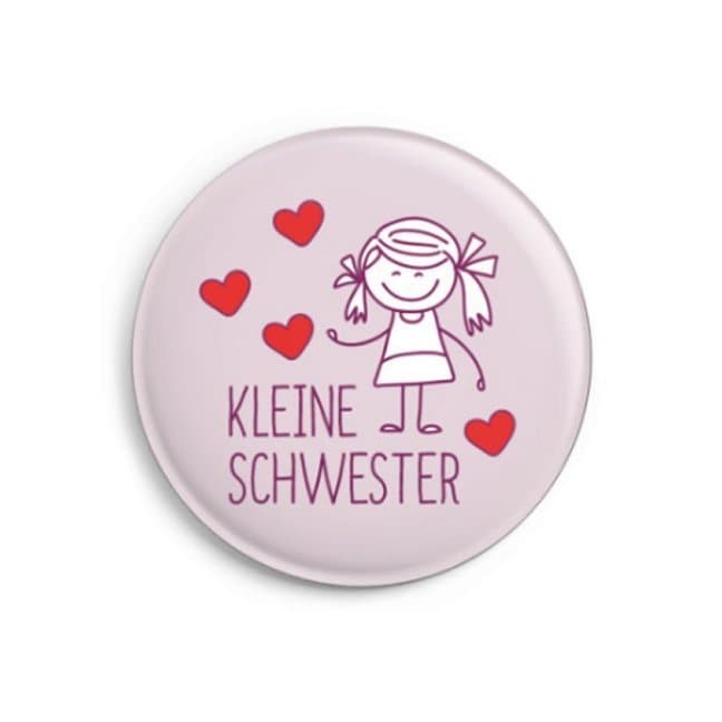 Button Kleine Schwester