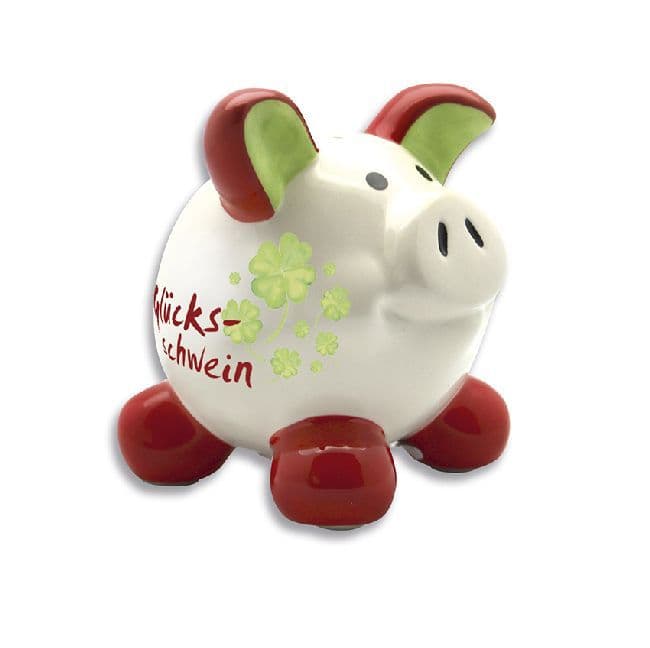Swiggie-Sparschwein "Glücksbringer" M