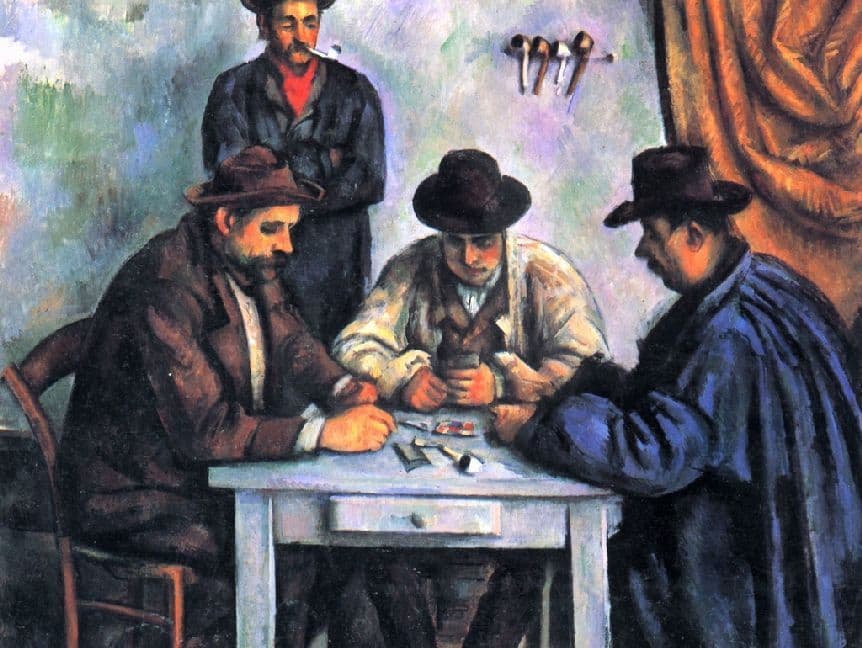 Paul Cézanne - Kartenspieler - 500 Teile (Puzzle)