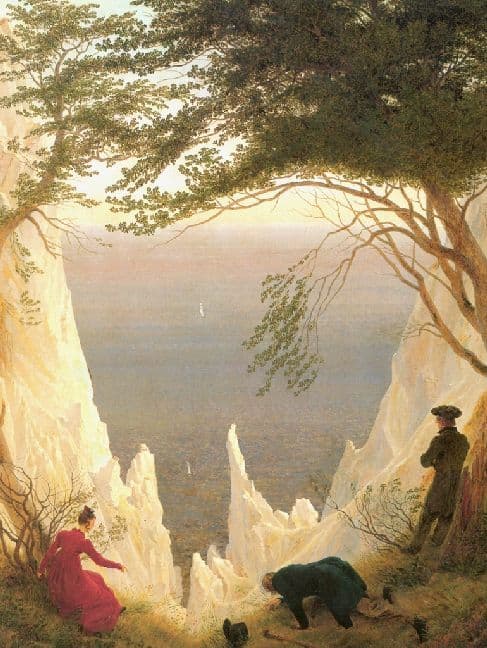 Lais Puzzle - Caspar David Friedrich - Kreidefelsen auf Rügen - 1000 Teile