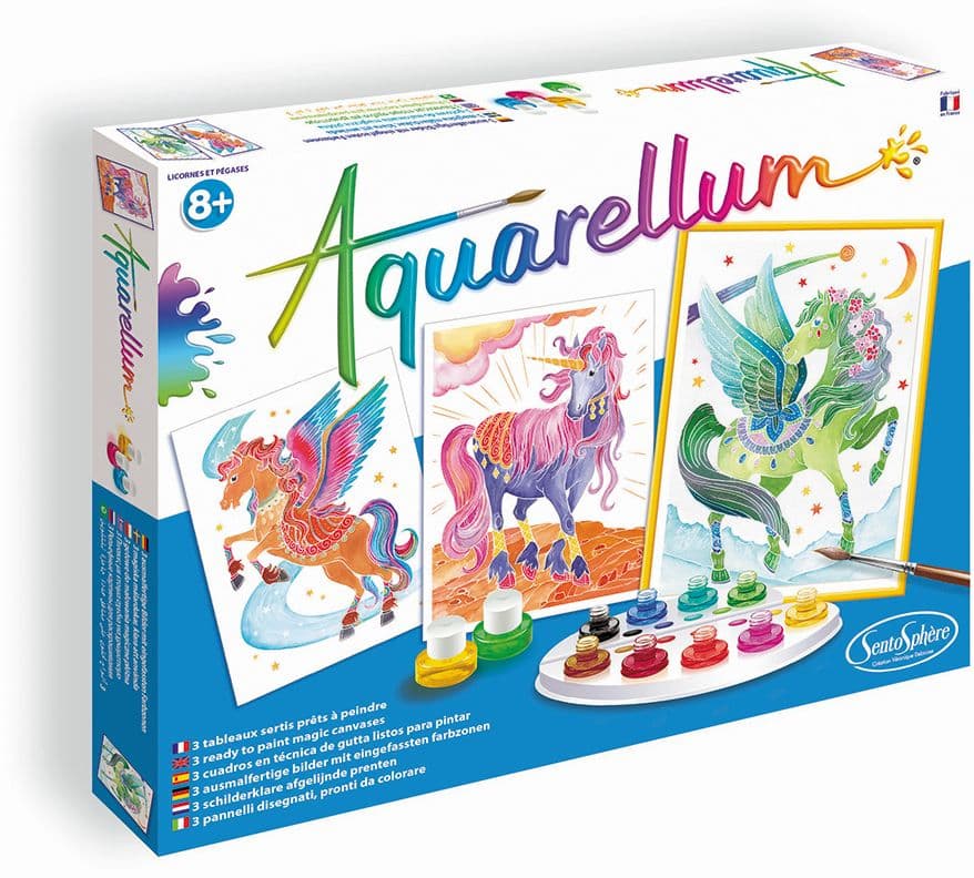 SentoSphere - Aquarellum GM Einhorn und Pegasus