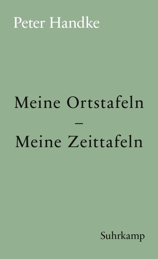 Meine Ortstafeln - Meine Zeittafeln