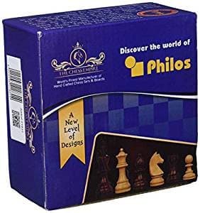 Philos 21851 - Chessmen Artus, King 's Höhe, Schachfiguren Artus, Größe des Königs 83 mm