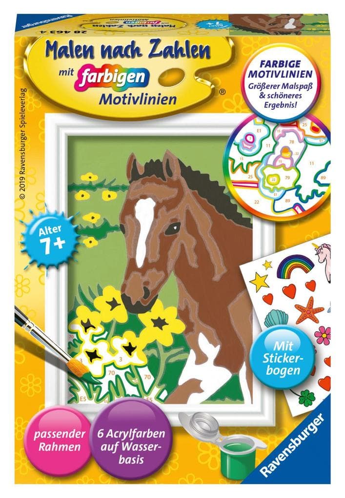 Ravensburger - Malen nach Zahlen - Fohlen