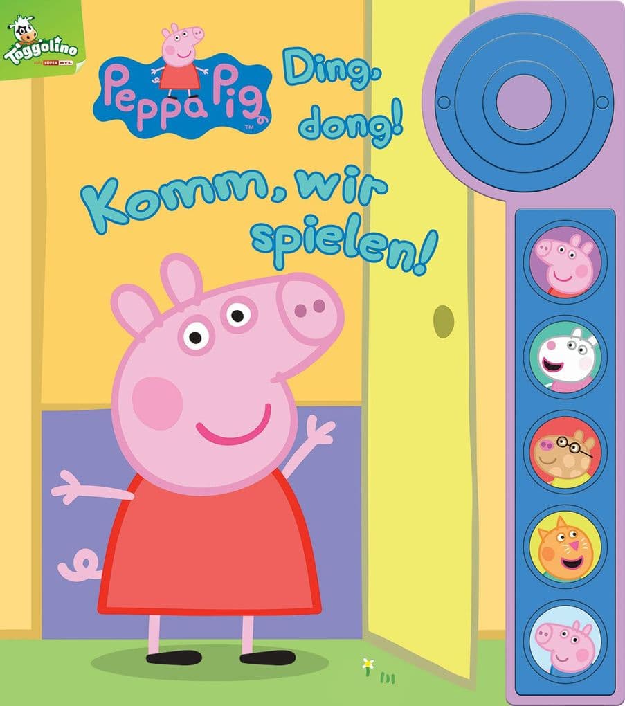 Peppa Pig - Ding, dong! Komm, wir spielen! - Soundbuch