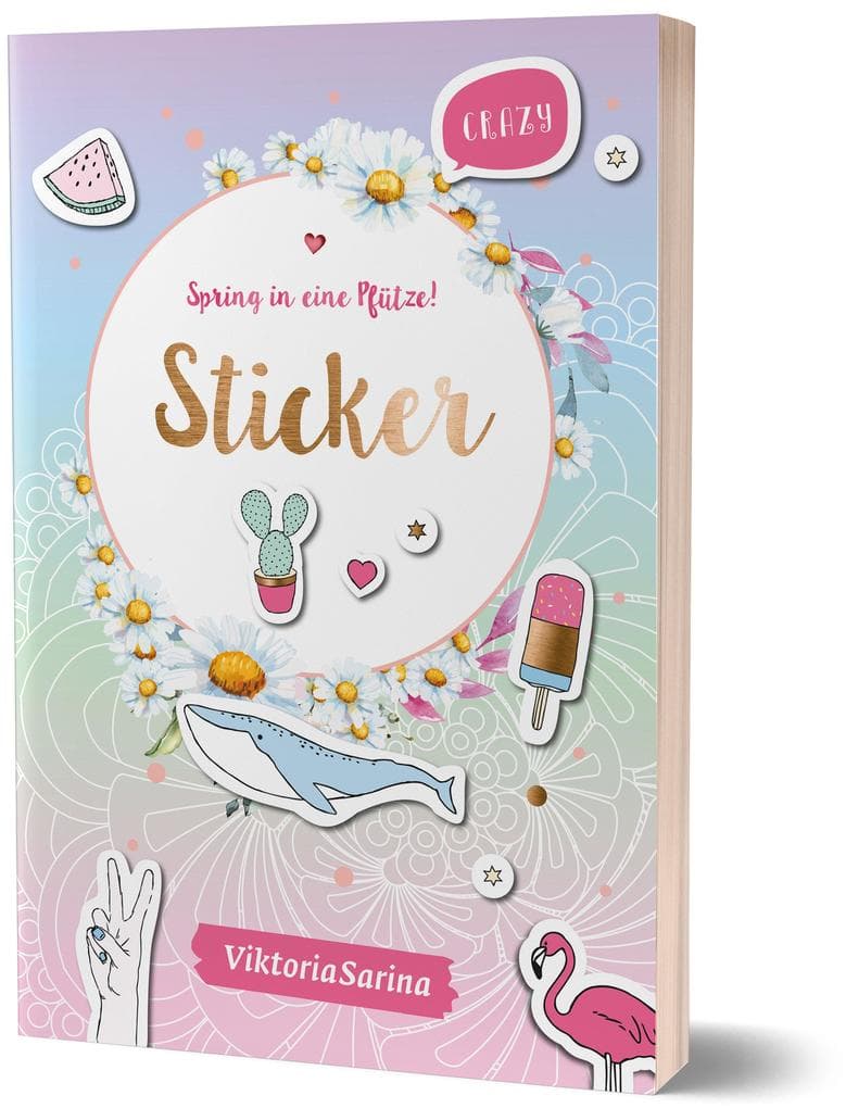 Spring in eine Pfütze! Sticker