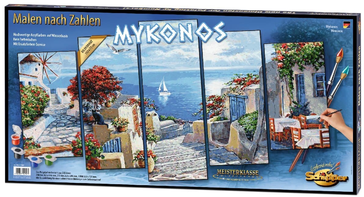 Schipper Malen nach Zahlen - Mykonos