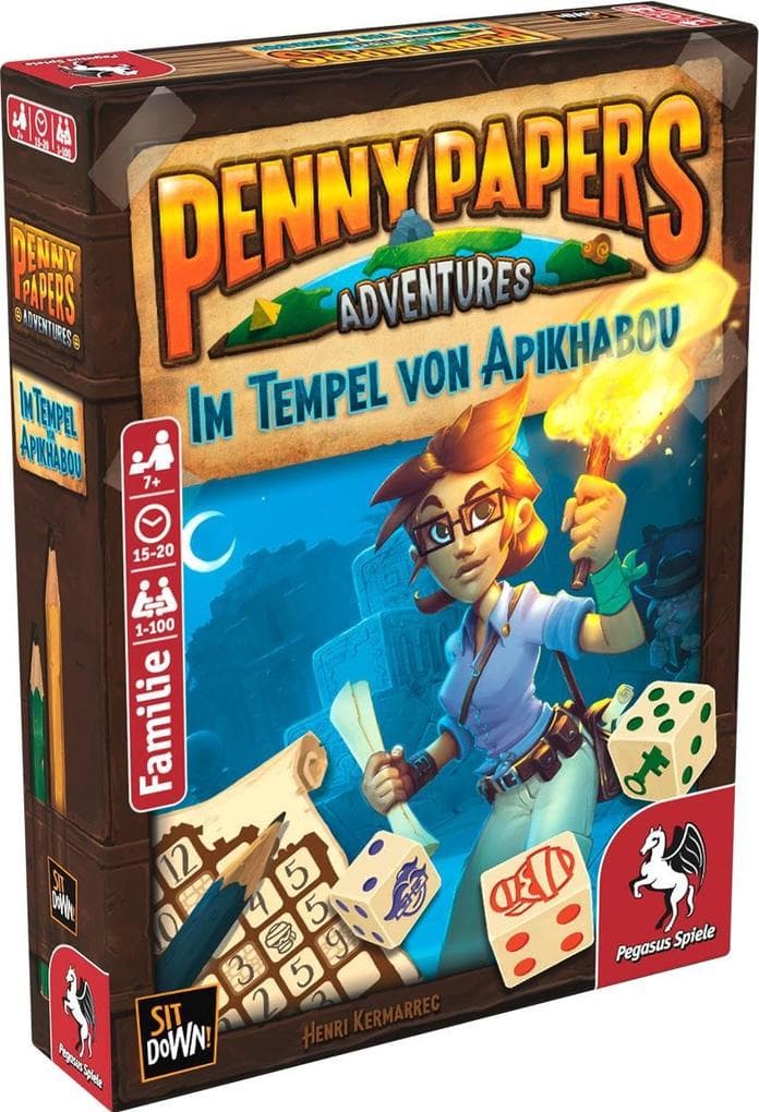 Sit Down! - Penny Papers Adventures - Im Tempel von Apikhabou