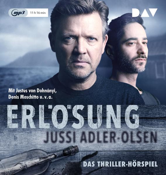 Erlösung - Carl Mørck, Sonderdezernat Q, Fall 3,1 Audio-CD, 1 MP3