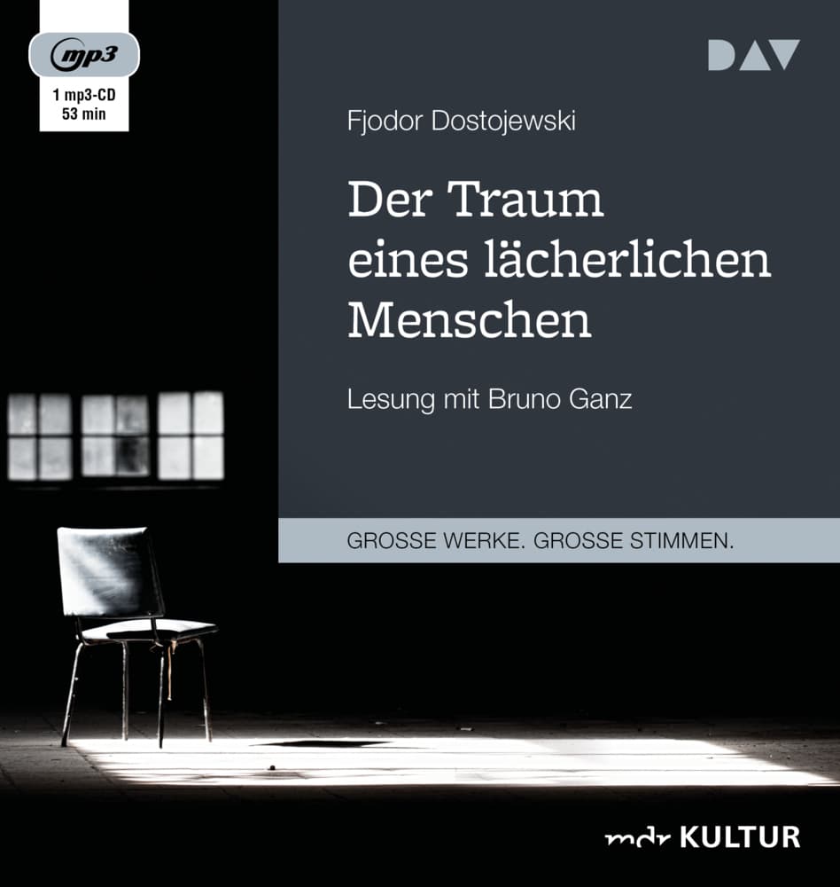 Der Traum eines lächerlichen Menschen,1 Audio-CD, 1 MP3