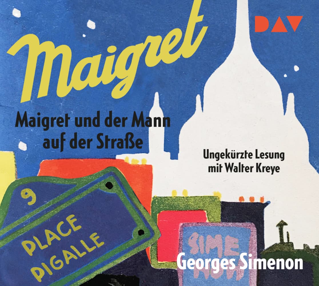 Maigret und der Mann auf der Straße,2 Audio-CDs