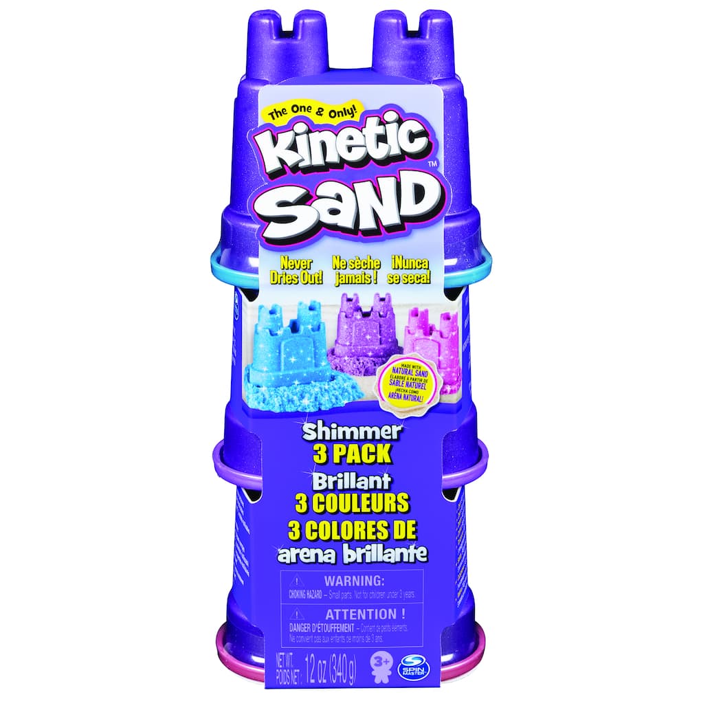 Spin Master - Kinetic Sand - Shimmers Multi Pack (340g)