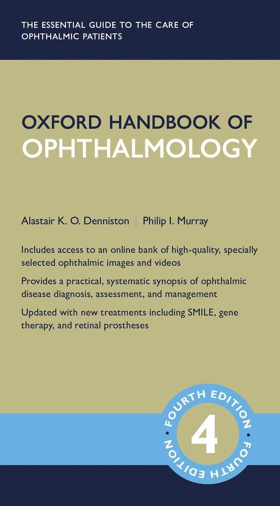 Oxford Handbook of Ophthalmology