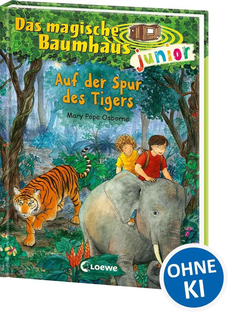 Das magische Baumhaus junior 17 - Auf der Spur des Tigers