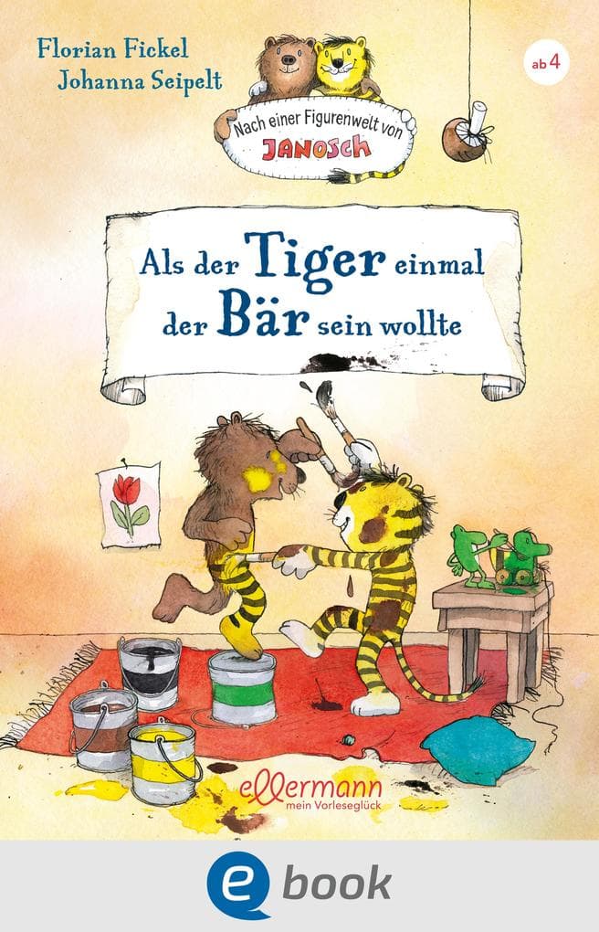 Nach einer Figurenwelt von Janosch. Als der Tiger einmal der Bär sein wollte