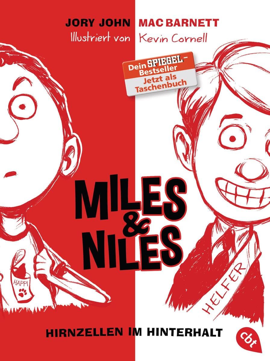 6. Jory John, Mac Barnett: Miles & Niles - Hirnzellen im Hinterhalt
