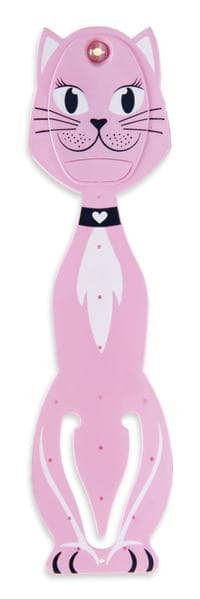 Flexilight Animal Leselicht (Pink Katze) | | 2 in 1 Leselampe & Lesezeichen | LED Leselicht | Geschenk für Leser, Buchliebhaber | Deutsche Ausgabe