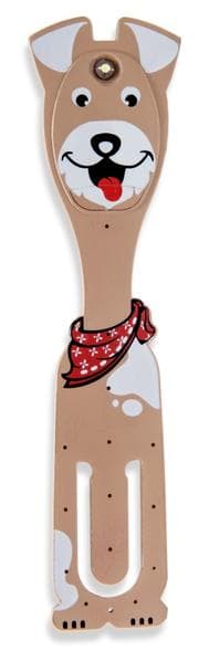 Flexilight Animal Leselicht (Hund) | 2 in 1 Leselampe & Lesezeichen | LED Leselicht | Geschenk für Leser, Buchliebhaber | Deutsche Ausgabe