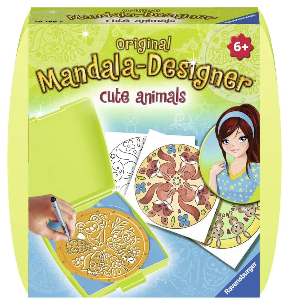 Mini Mandala-Designer Cute Animals MD Mini