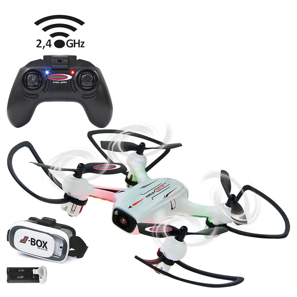 Jamara - Angle 120 VR Drone WideAngle Altitude HD FPV Wifi
