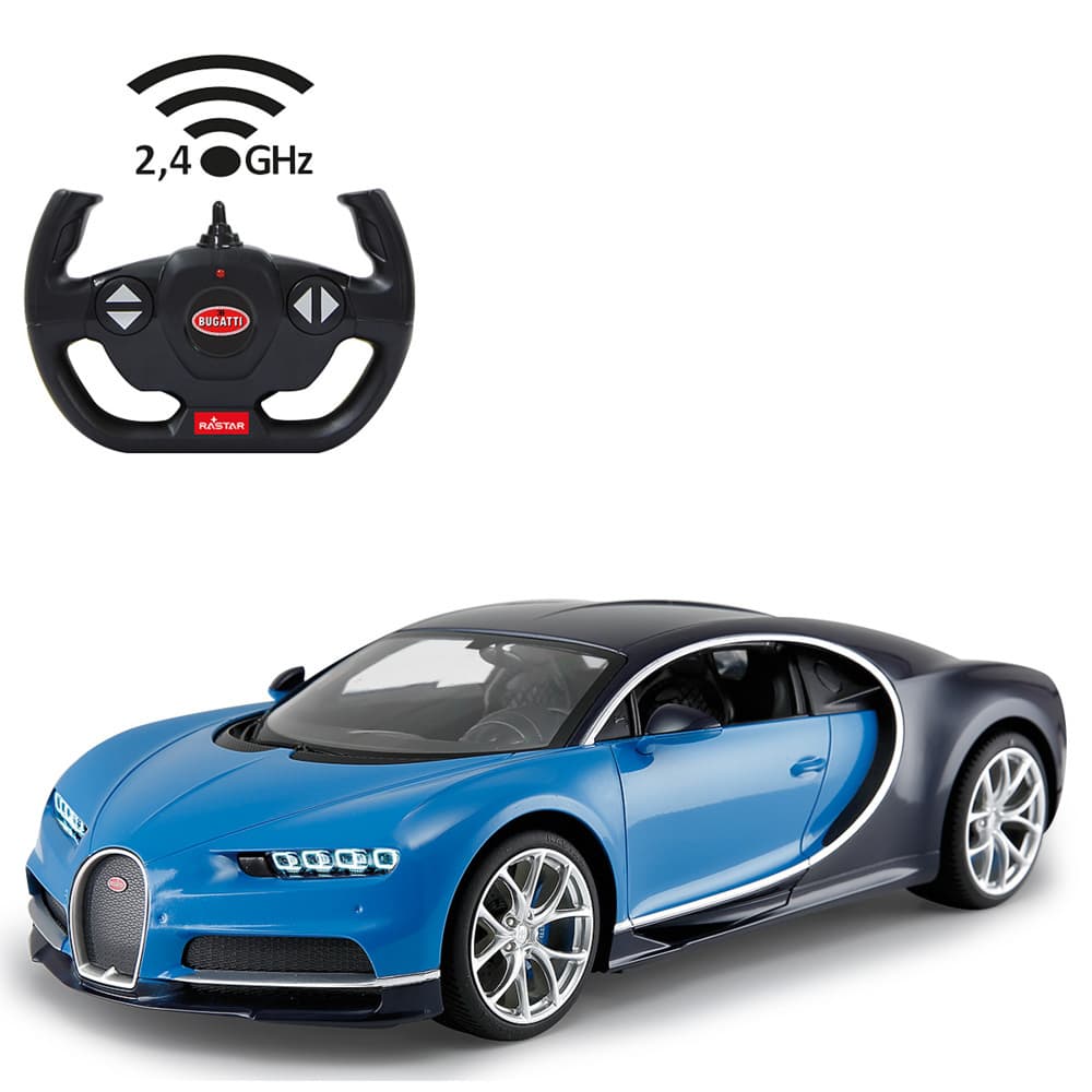 Jamara - Bugatti Chiron 1:14 blau 40MHz