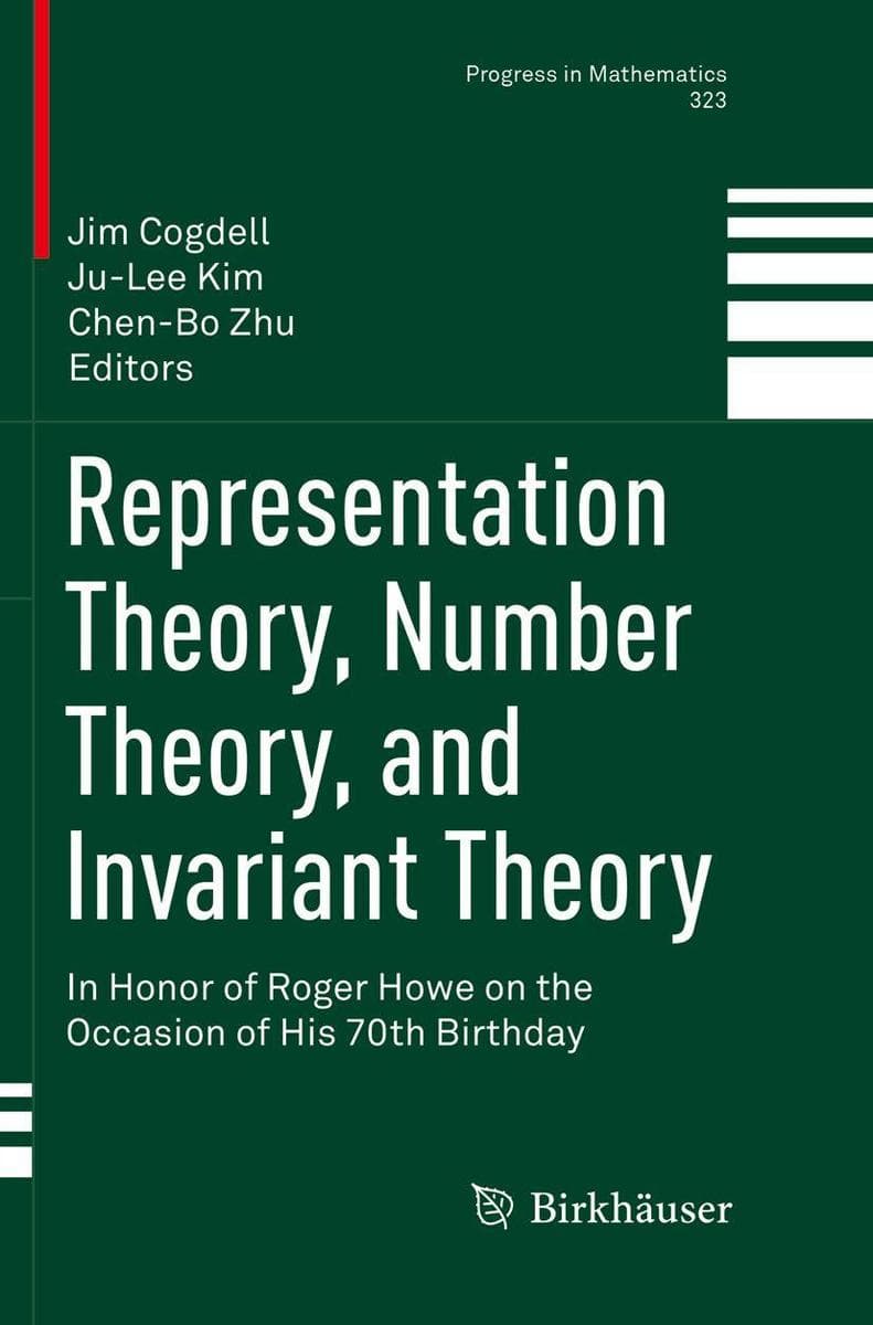 Representation Theory, Number Theory, and Invariant Theory
