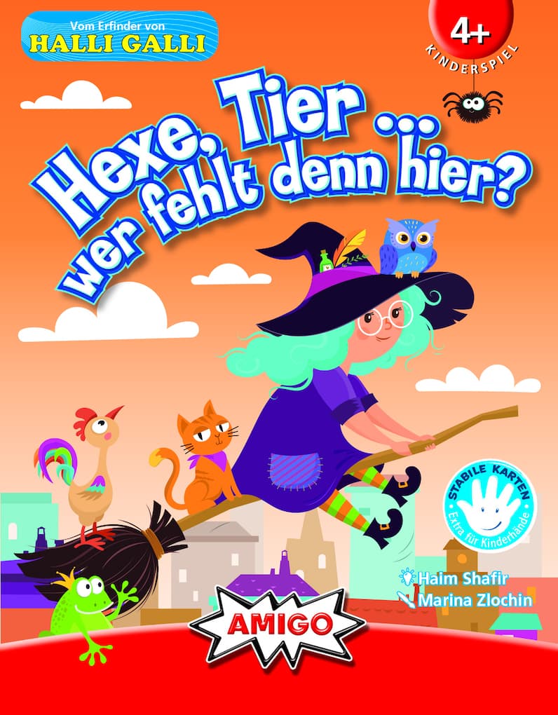 Hexe, Tier ... wer fehlt denn hier?