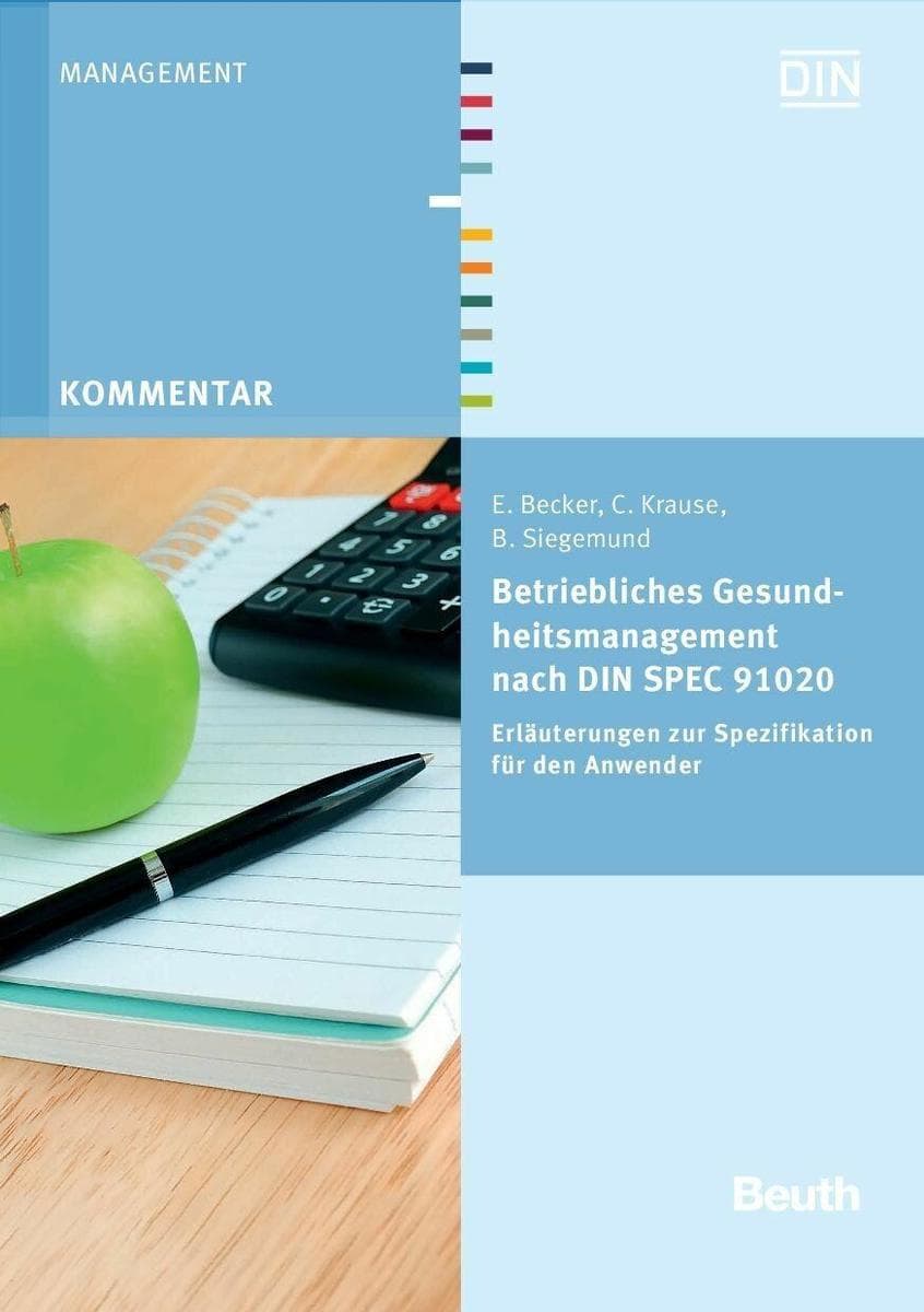 Betriebliches Gesundheitsmanagement nach DIN SPEC 91020