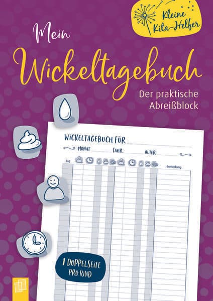 Mein Wickeltagebuch - der praktische Abreißblock