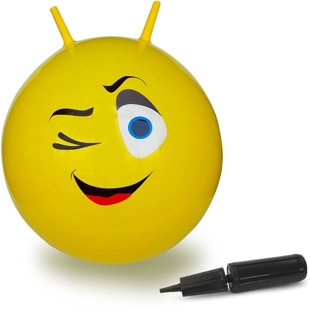Jamara - Hüpfball Eye gelb 550mm