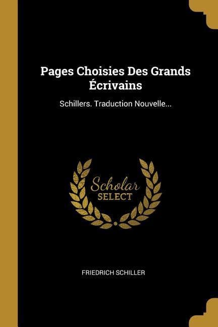 Pages Choisies Des Grands Écrivains