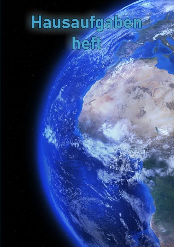 DinA5 Hausaufgabenheft Schuljahr 2019/2020