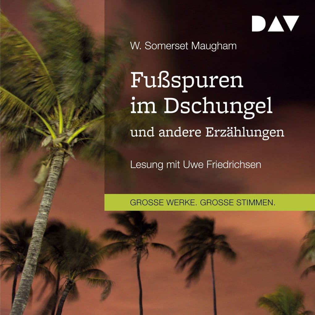 Fußspuren im Dschungel und andere Erzählungen