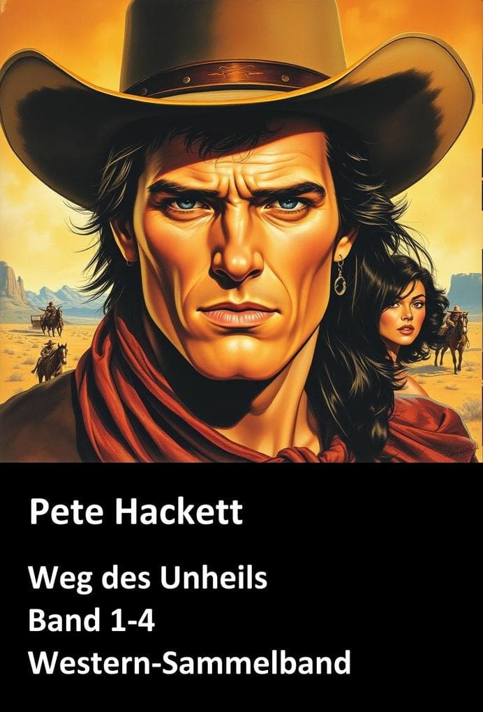 Weg des Unheils Band 1-4 Western-Sammelband