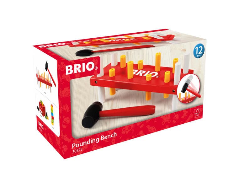 BRIO - Rote Klopfbank