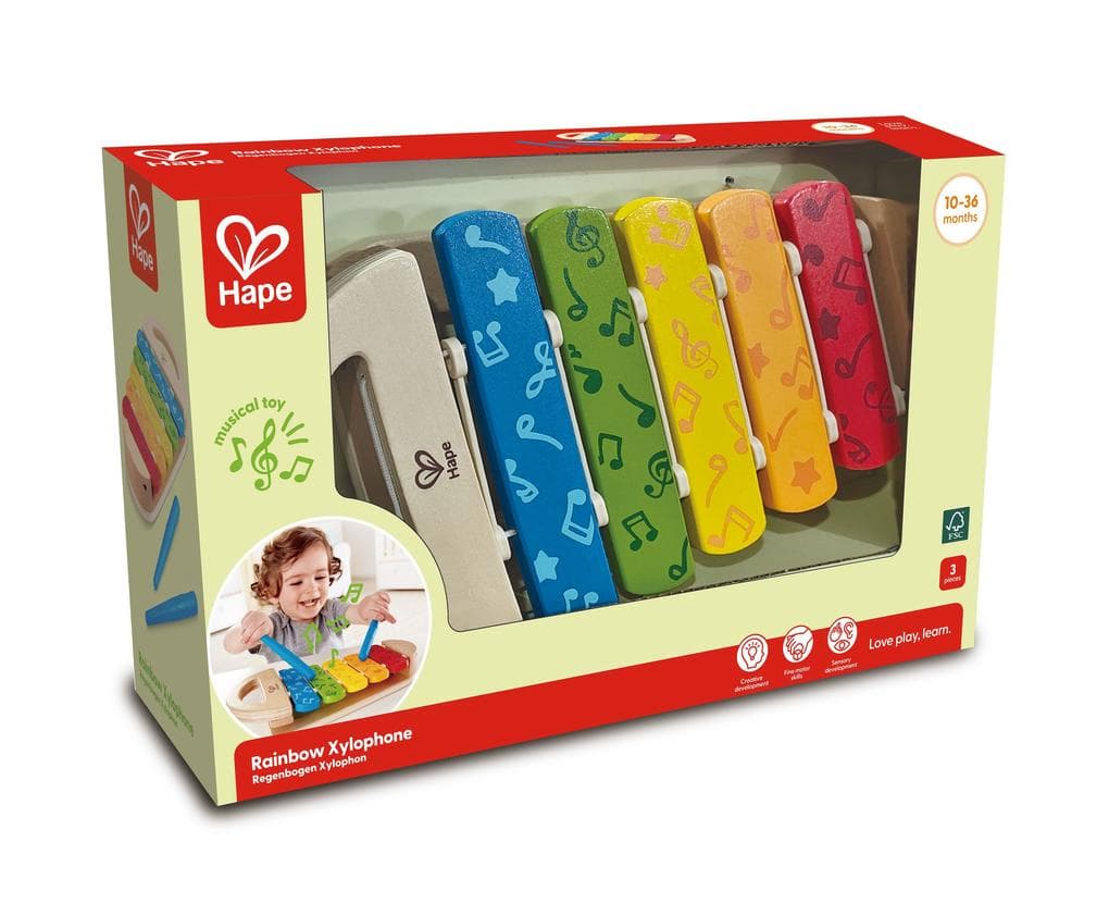 Hape - Regenbogen Xylophon