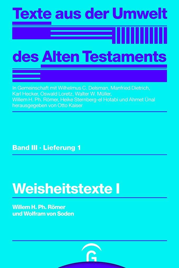 Weisheitstexte I